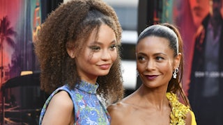 Nico Parker and her mother, Thandiwe Newton