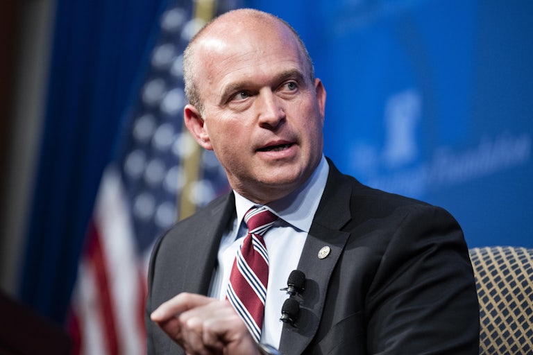 Heritage Foundation President Kevin Roberts speaking