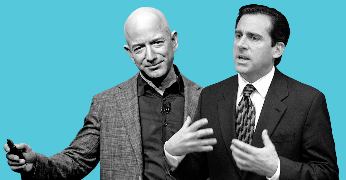 Who Said It: Jeff Bezos or Michael Scott? Who Said It: Jeff Bezos or Michael Scott?
