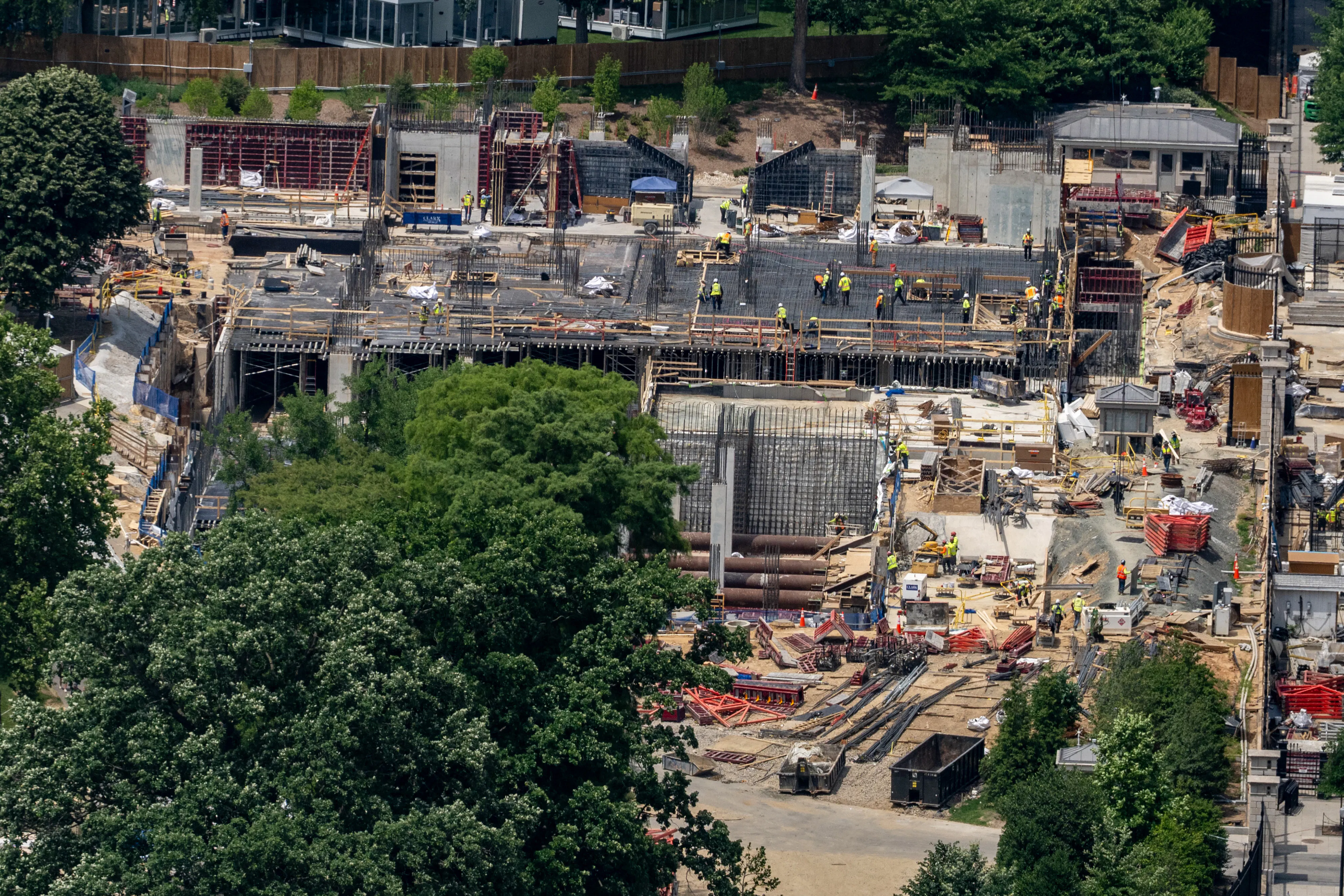 White House ballroom construction