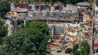 White House ballroom construction