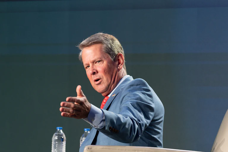 Brian Kemp speaks