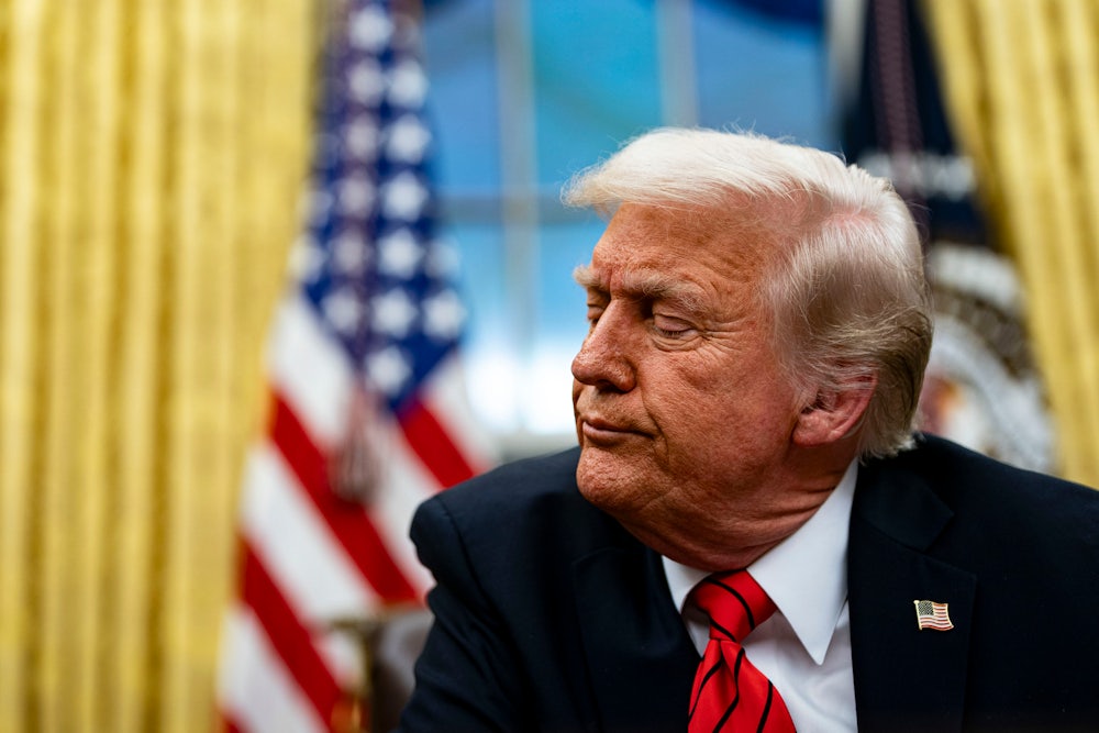 Trump looking demoralized