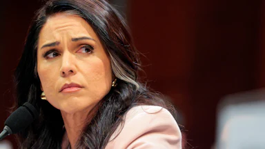 Director of National Intelligence Tulsi Gabbard testifies in Congress.