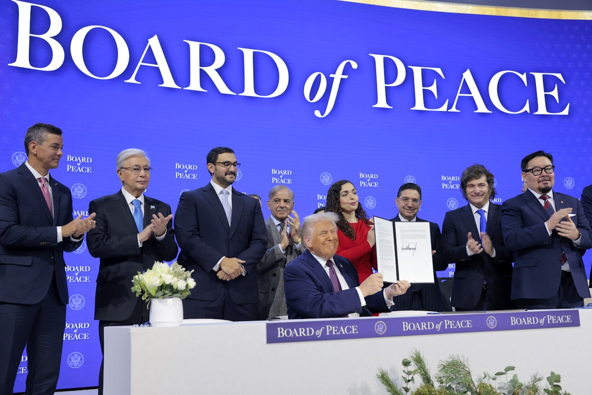 Trump Announces “Board of Peace” as Biggest Allies Snub His Dumb Idea Trump Announces “Board of Peace” as Biggest Allies Snub His Dumb Idea