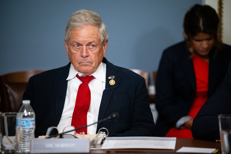 Representative Ralph Norman sits in a House committee hearing
