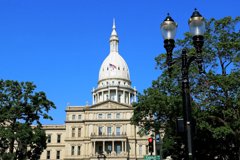 Michigan state Capitol building