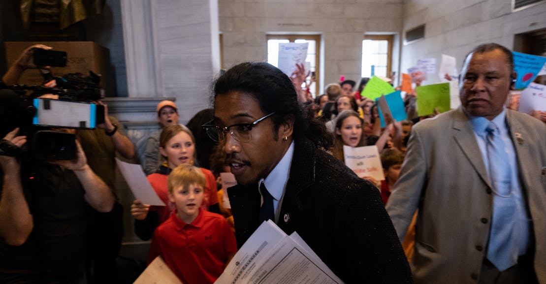 Tennessee Republican Reportedly Assaults Democratic Lawmaker Amid Gun Violence Protests in Capitol Tennessee Republican Reportedly Assaults Democratic Lawmaker Amid Gun Violence Protests in Capitol