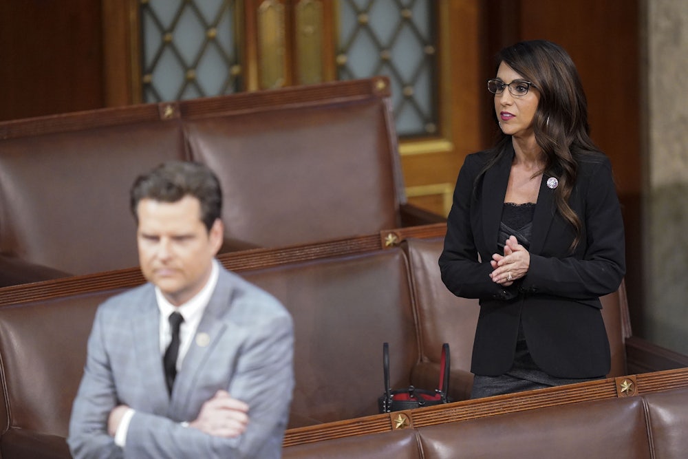 Lauren Boebert and Matt Gaetz