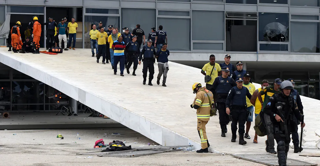 Unlike in America, Brazil’s President Unequivocally Calls Insurrectionists “Fascists” Unlike in America, Brazil’s President Unequivocally Calls Insurrectionists “Fascists”