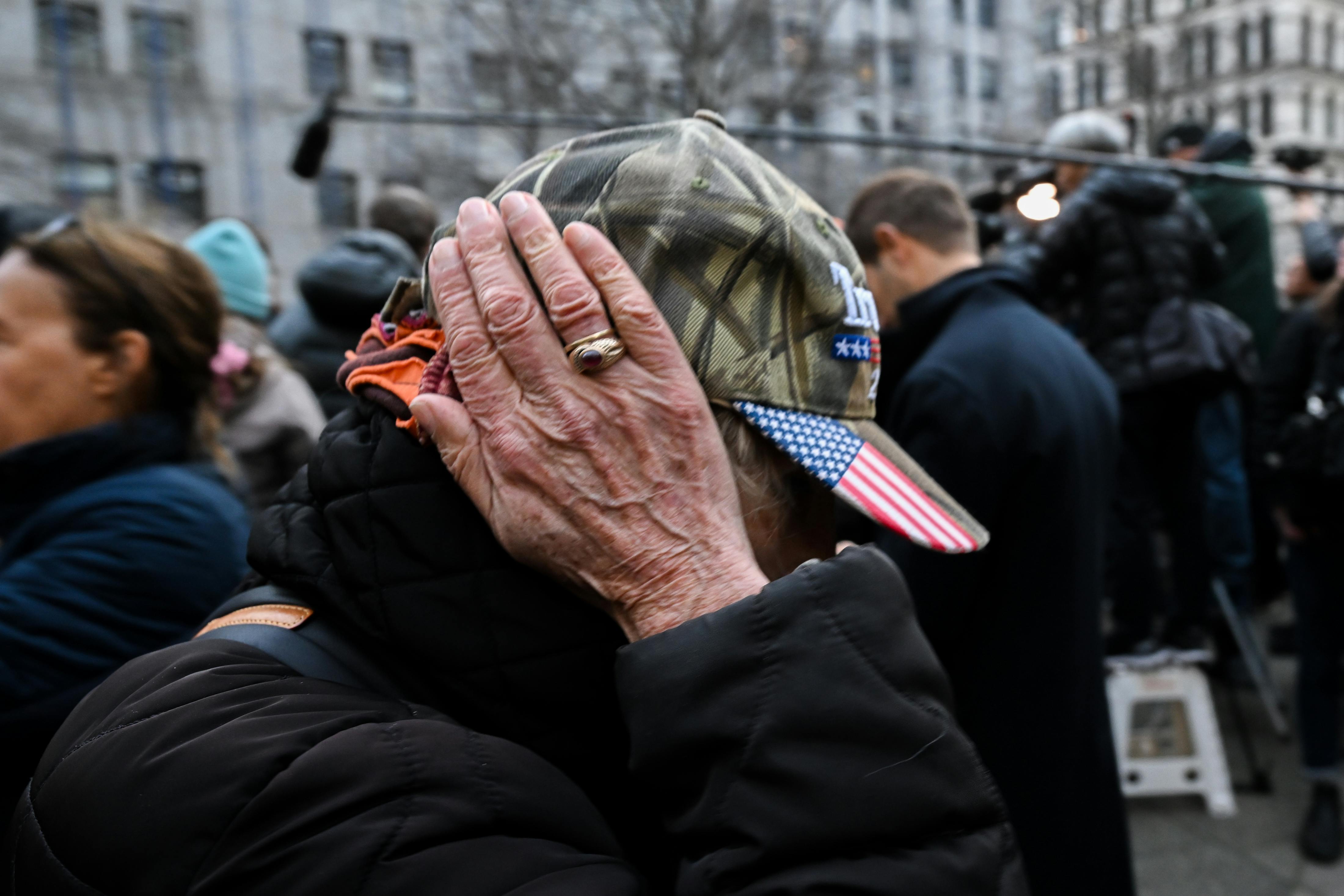 Trump Asked Supporters to Take to the Streets. This Was the Sad