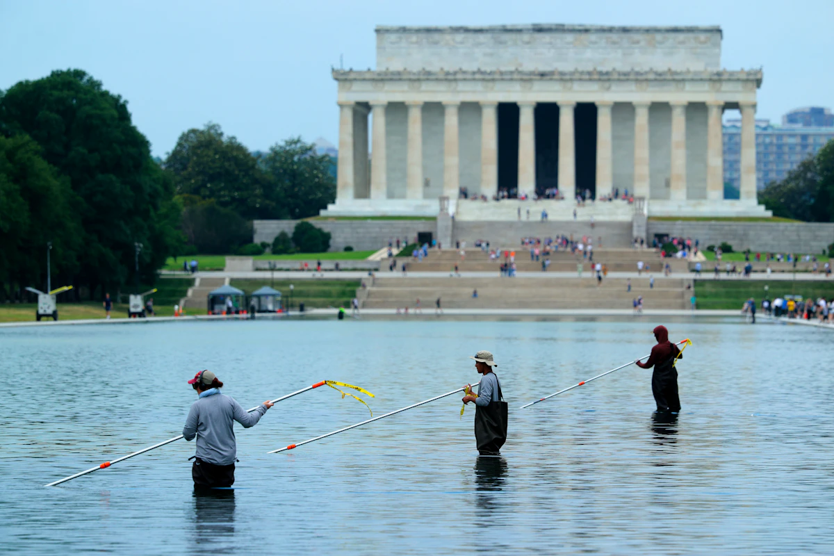 Vandalism at the Reflecting Pool? Yes—It Was
Committed by Donald Trump