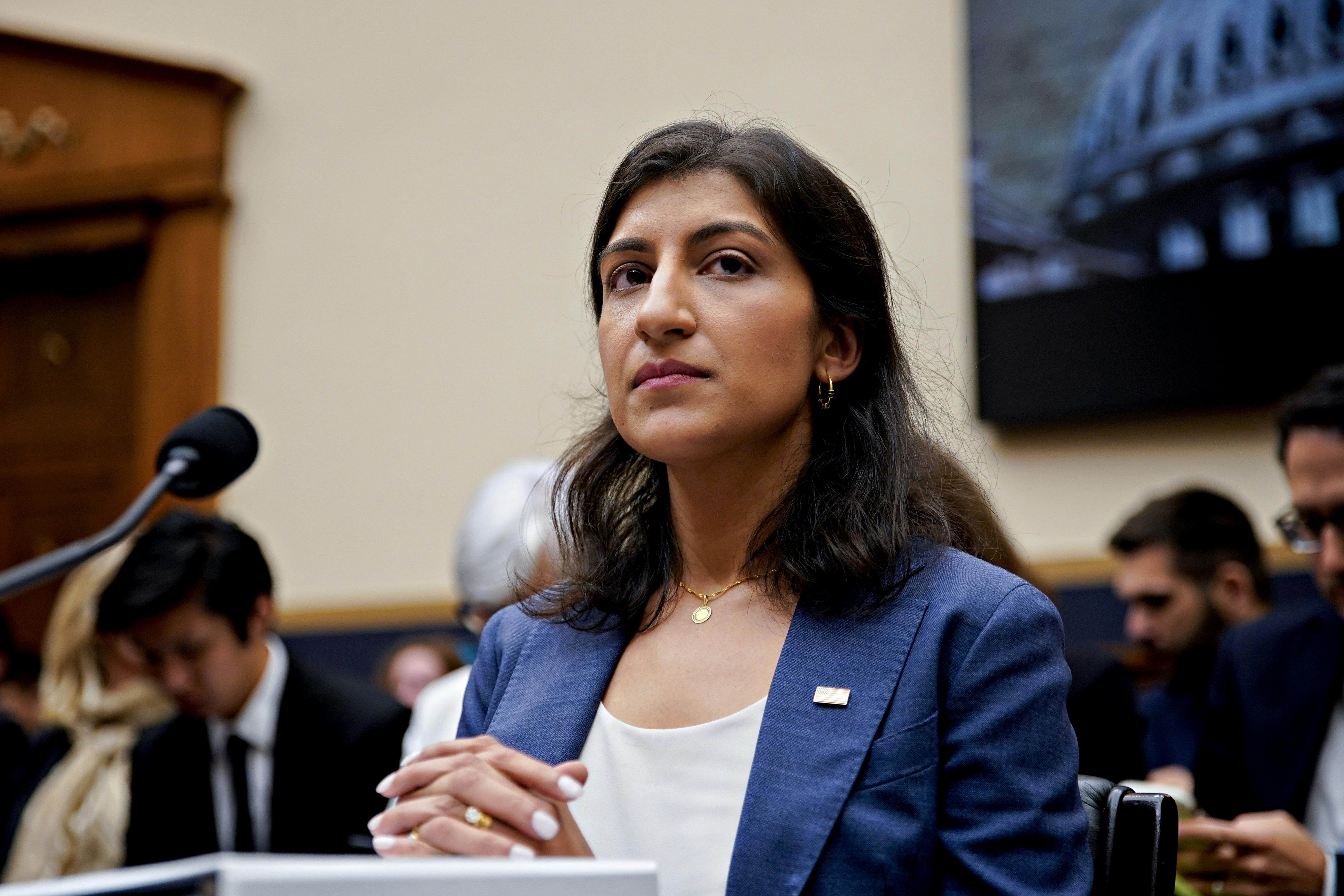 Lina Khan, chair of the FTC