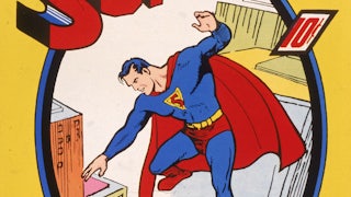 Cover art for the Superman comic book