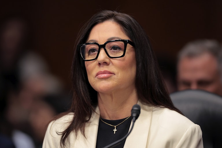 Lori Chavez-DeRemer testifies in Congress.