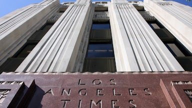 The Los Angeles Times building