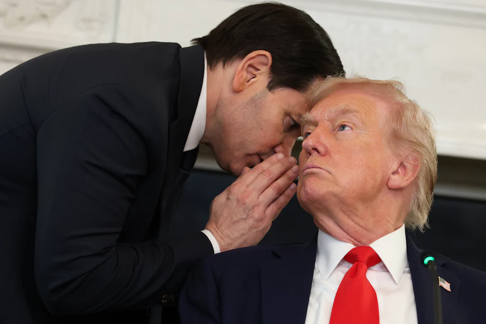 President Trump and Secretary of State Marco Rubio