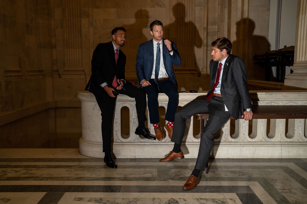 Staffers get a rare break in the Russell Senate Office Building