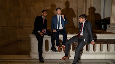 Staffers get a rare break in the Russell Senate Office Building
