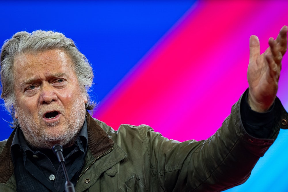 Steve Bannon at the Conservative Political Action Conference