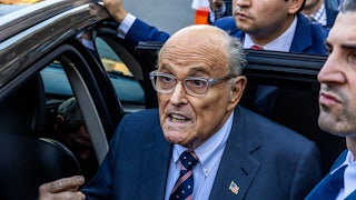 Rudy Giuliani looks shocked