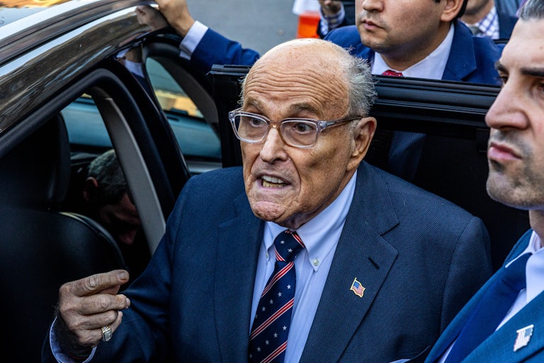 Rudy Giuliani looks shocked