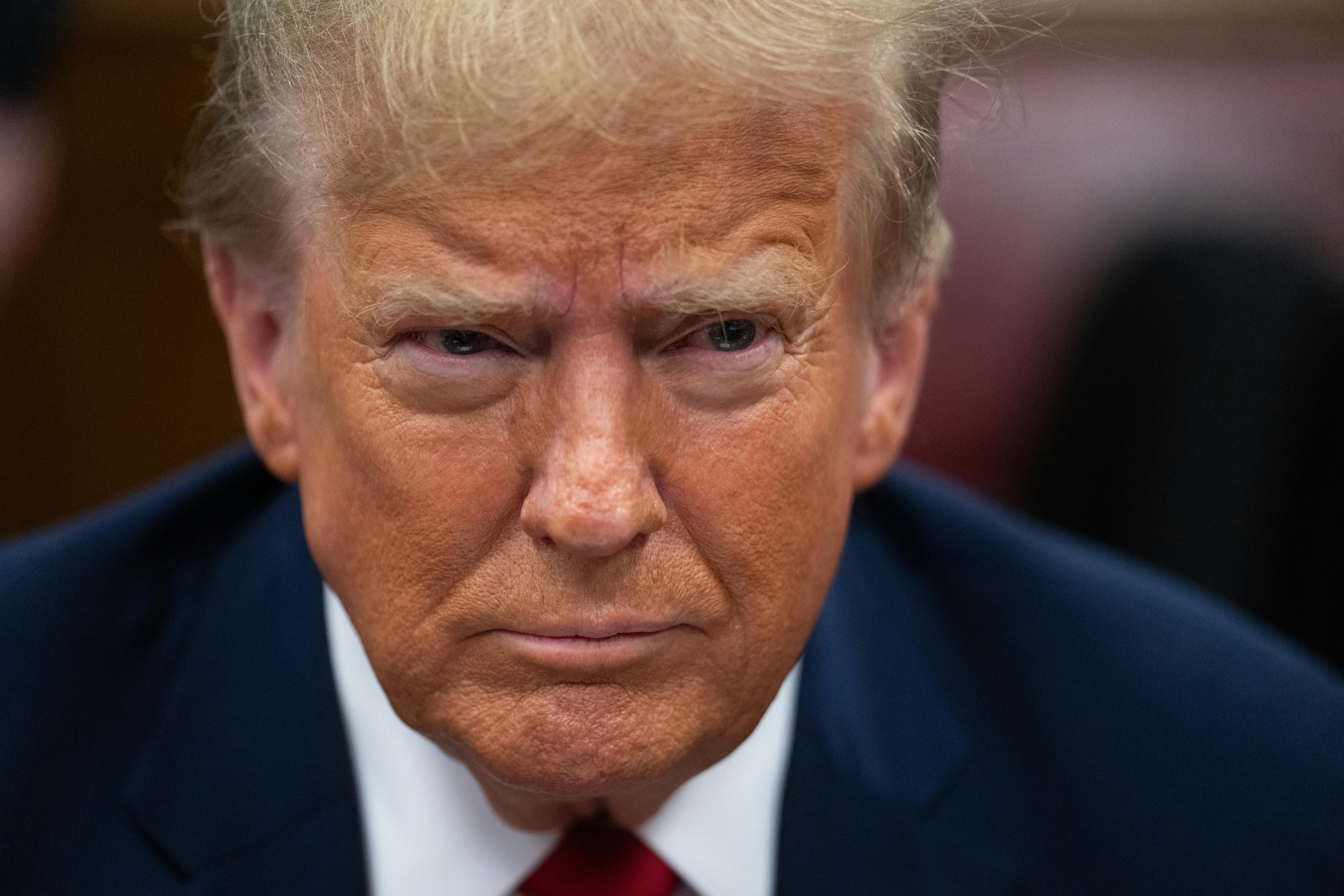 Donald Trump close-up