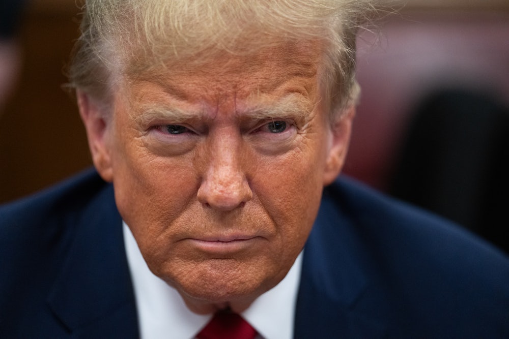 Donald Trump close-up