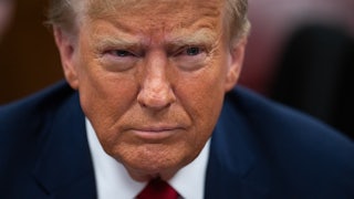 Donald Trump close-up