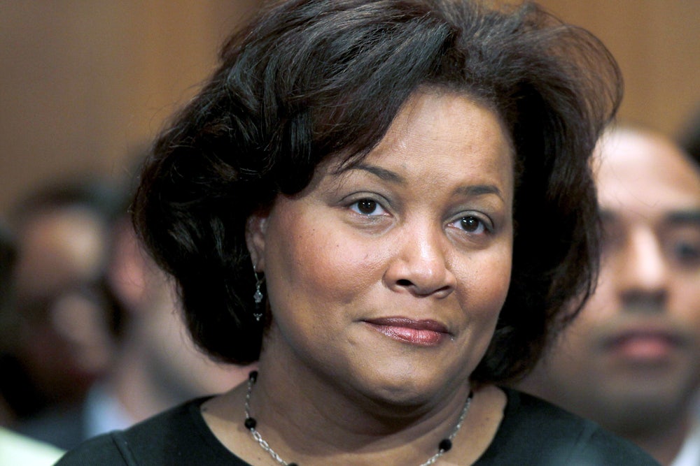 A close up of Judge J. Michelle Childs