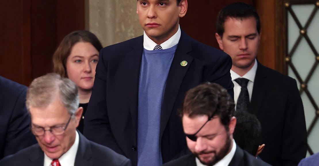 George Santos’s No Good, Very Bad First Day In Congress George Santos’s No Good, Very Bad First Day In Congress