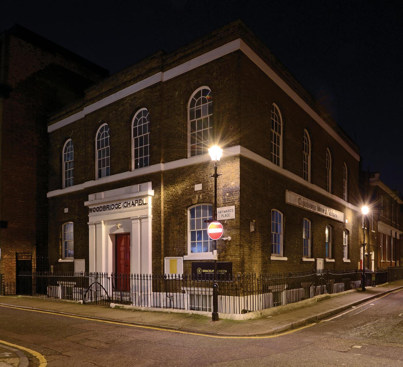 The former Clerkenwell Medical Mission building is now home to GraceLife London.