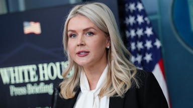 White House Press Secretary Karoline Leavitt