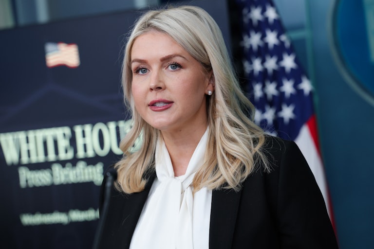 White House Press Secretary Karoline Leavitt