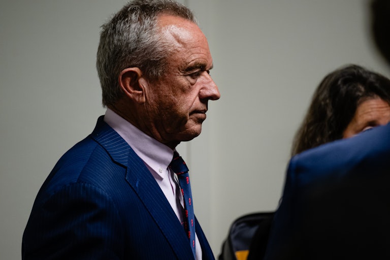 Robert F. Kennedy Jr. walks in Congress