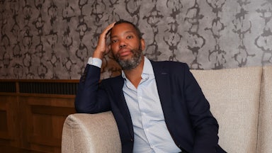 The author Ta-Nehisi Coates at the Alight Align Arise conference in Atlanta, Georgia, June 2023