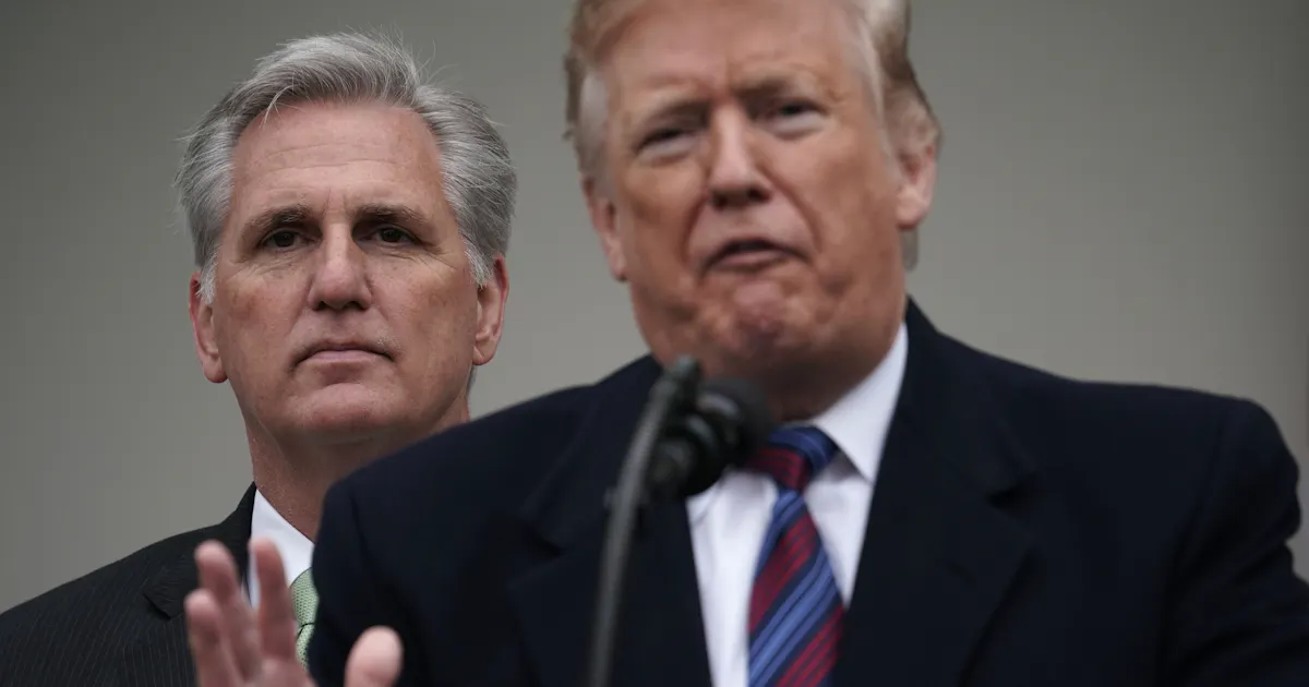 Playbook: Cowed Kevin McCarthy Just Signed a Suicide Pact for Donald Trump Playbook: Cowed Kevin McCarthy Just Signed a Suicide Pact for Donald Trump