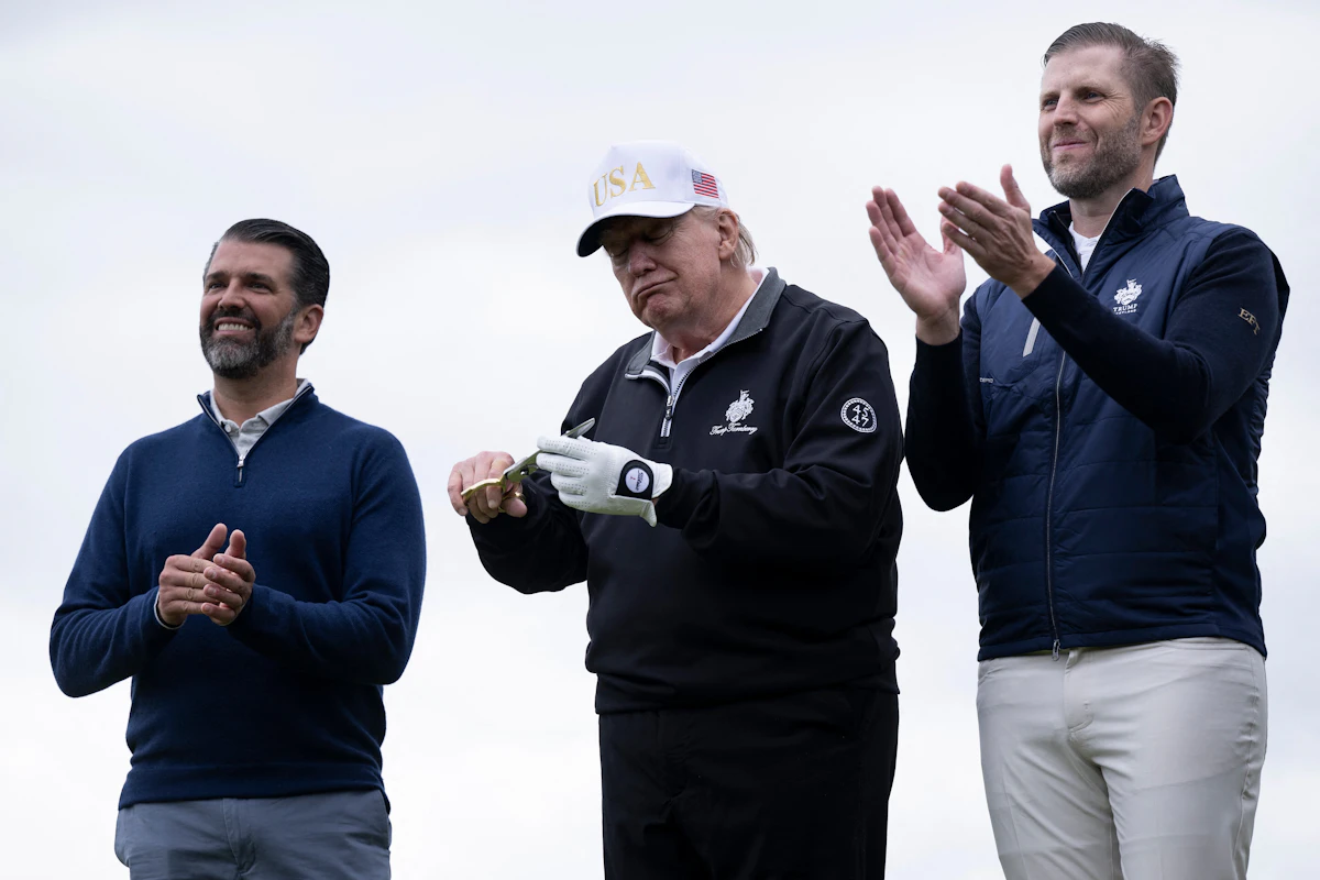 Trump’s Sons Land Massive Pentagon Deal as They Flaunt Corruption
