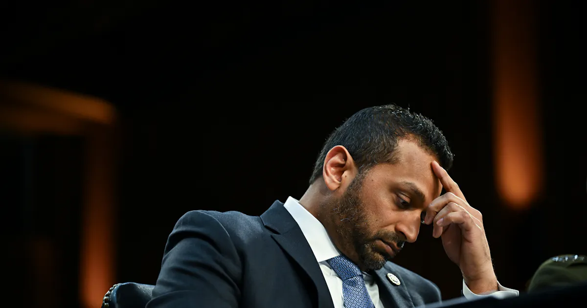 Kash Patel Sues The Atlantic Over Report That He’s Always Drunk