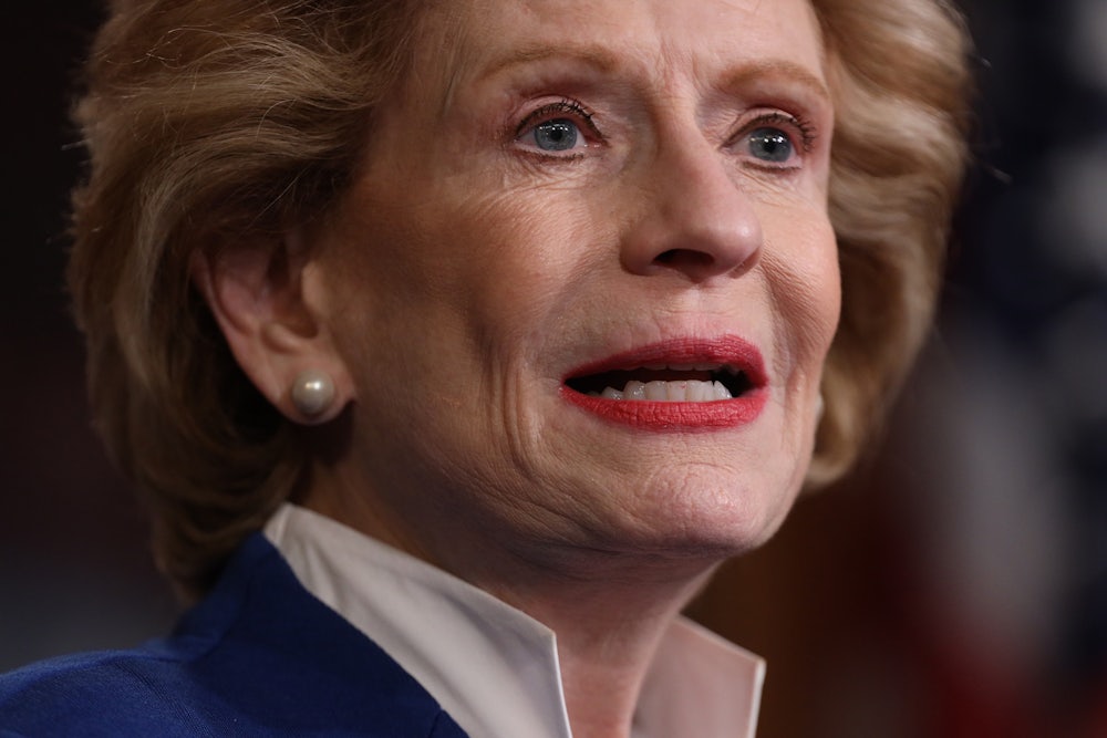 Senator Debbie Stabenow of Michigan speaks.