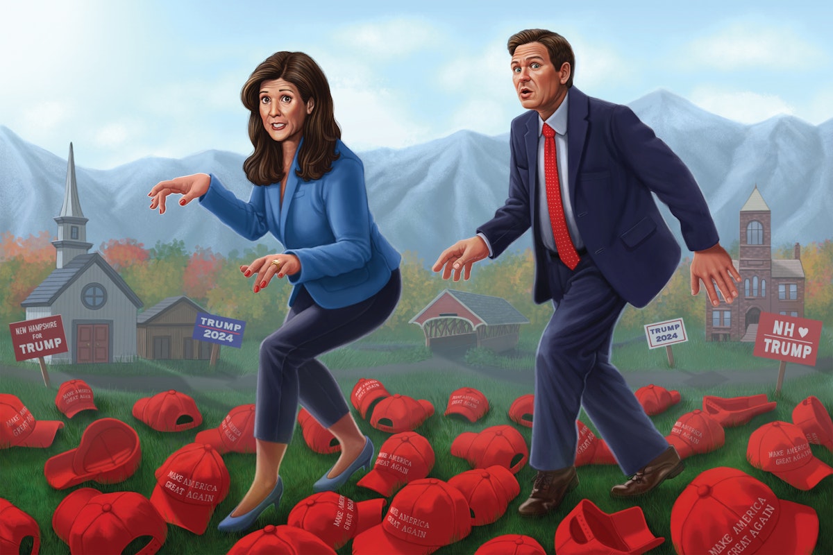 Ron DeSantis and Nikki Haley Have One Chance to Stop Trump Ron DeSantis and Nikki Haley Have One Chance to Stop Trump