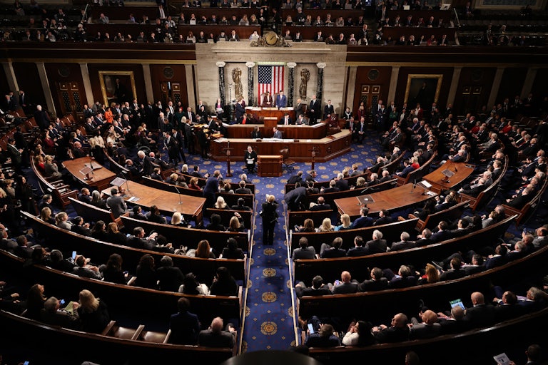 A joint session of Congress