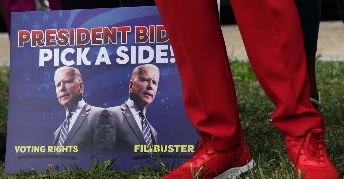 The Biden Administration Doesn’t Take Voter Suppression Seriously The Biden Administration Doesn’t Take Voter Suppression Seriously