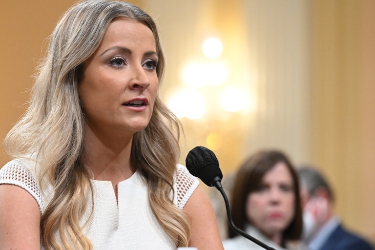 Sarah Matthews testifies before the House January 6 committee