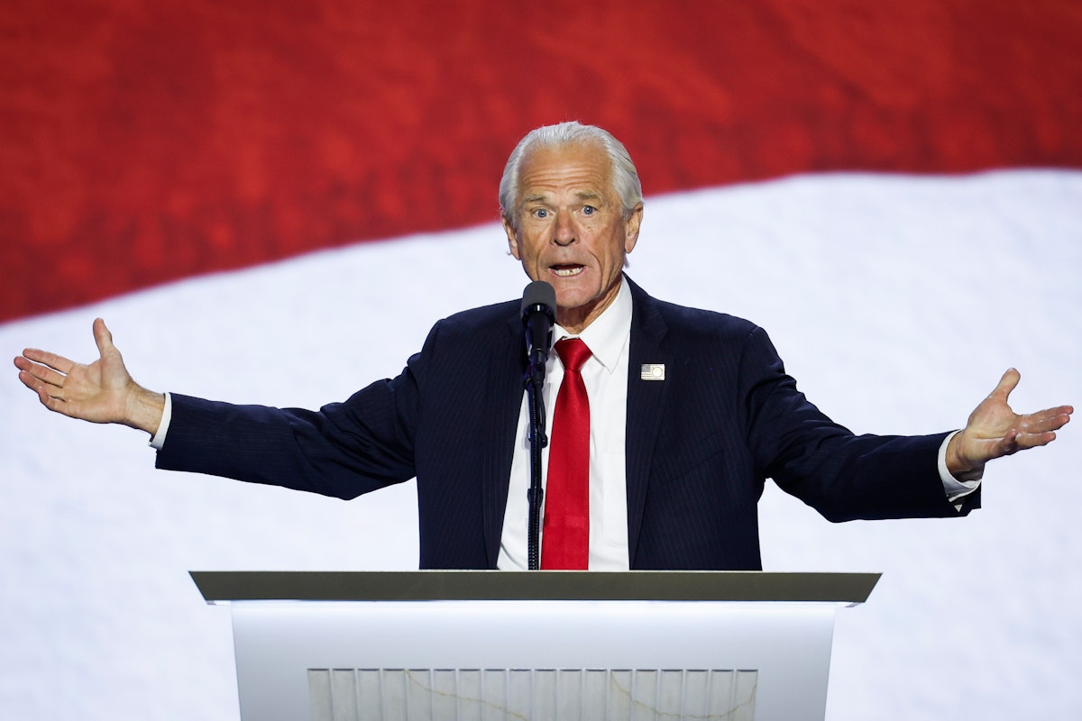 Peter Navarro Panics Over “Old White Men” Attacks on Kamala Backfiring Peter Navarro Panics Over “Old White Men” Attacks on Kamala Backfiring