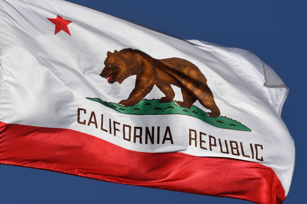 The state flag of California