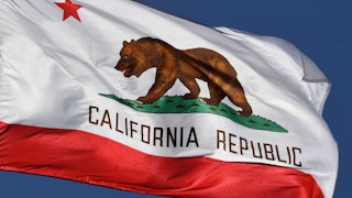 The state flag of California
