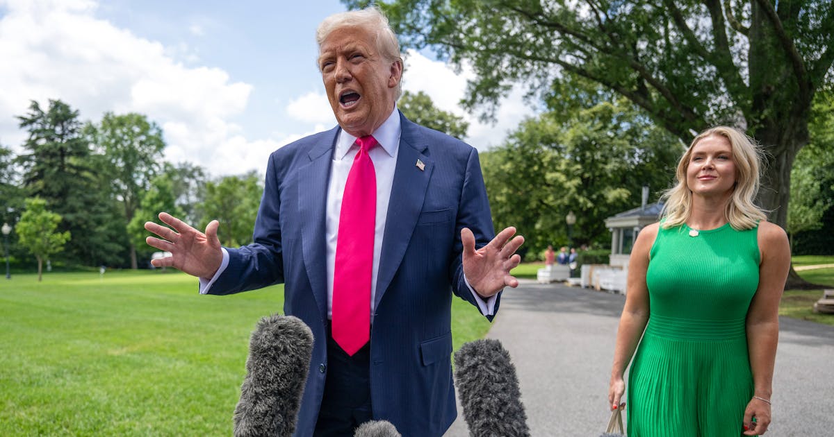 White House Melts Down Over Proof of Trump’s Gross Letter to Epstein