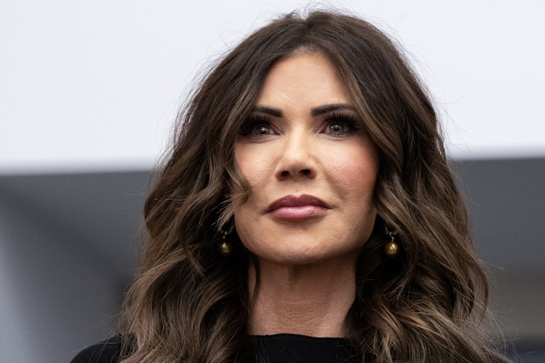 Homeland Security Secretary Kristi Noem