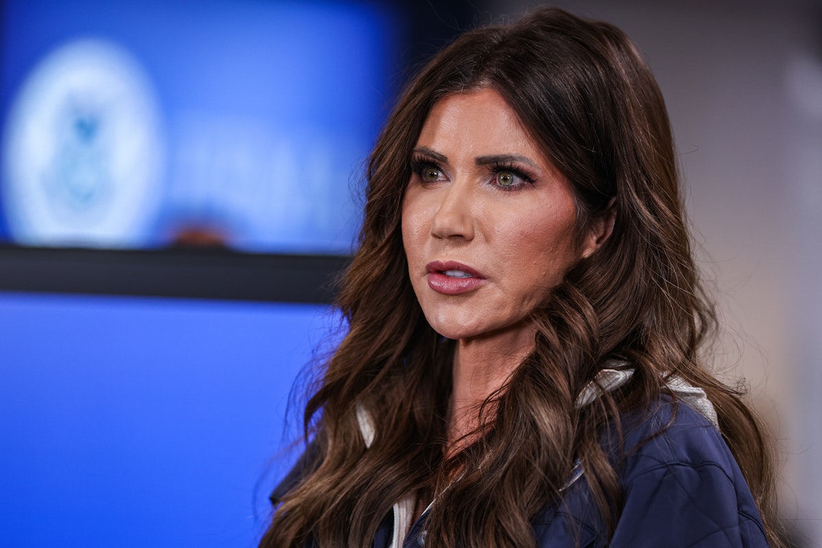 Kristi Noem Sued for Letting ICE Spy on Protesters Kristi Noem Sued for Letting ICE Spy on Protesters